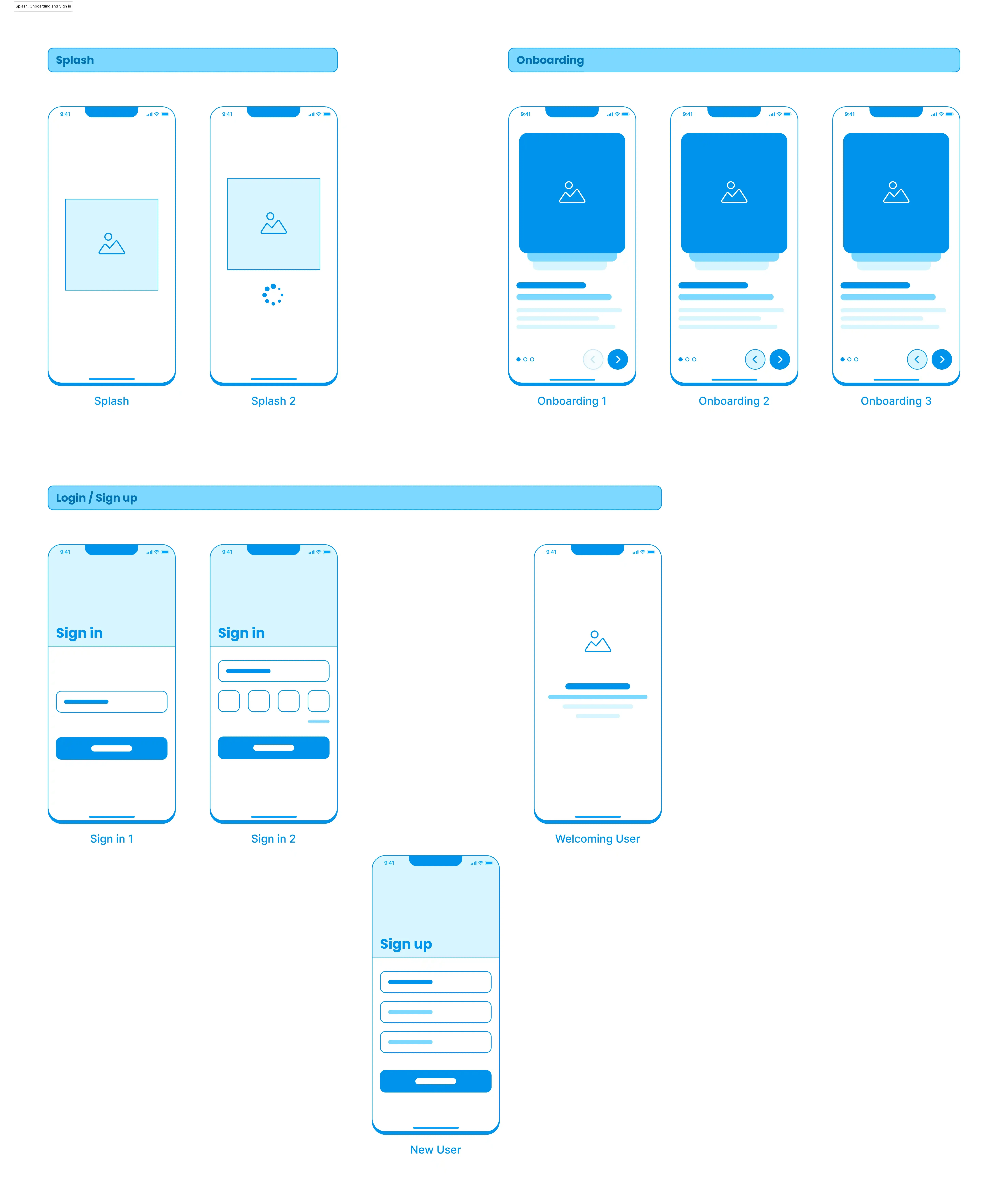 Wireframes 1