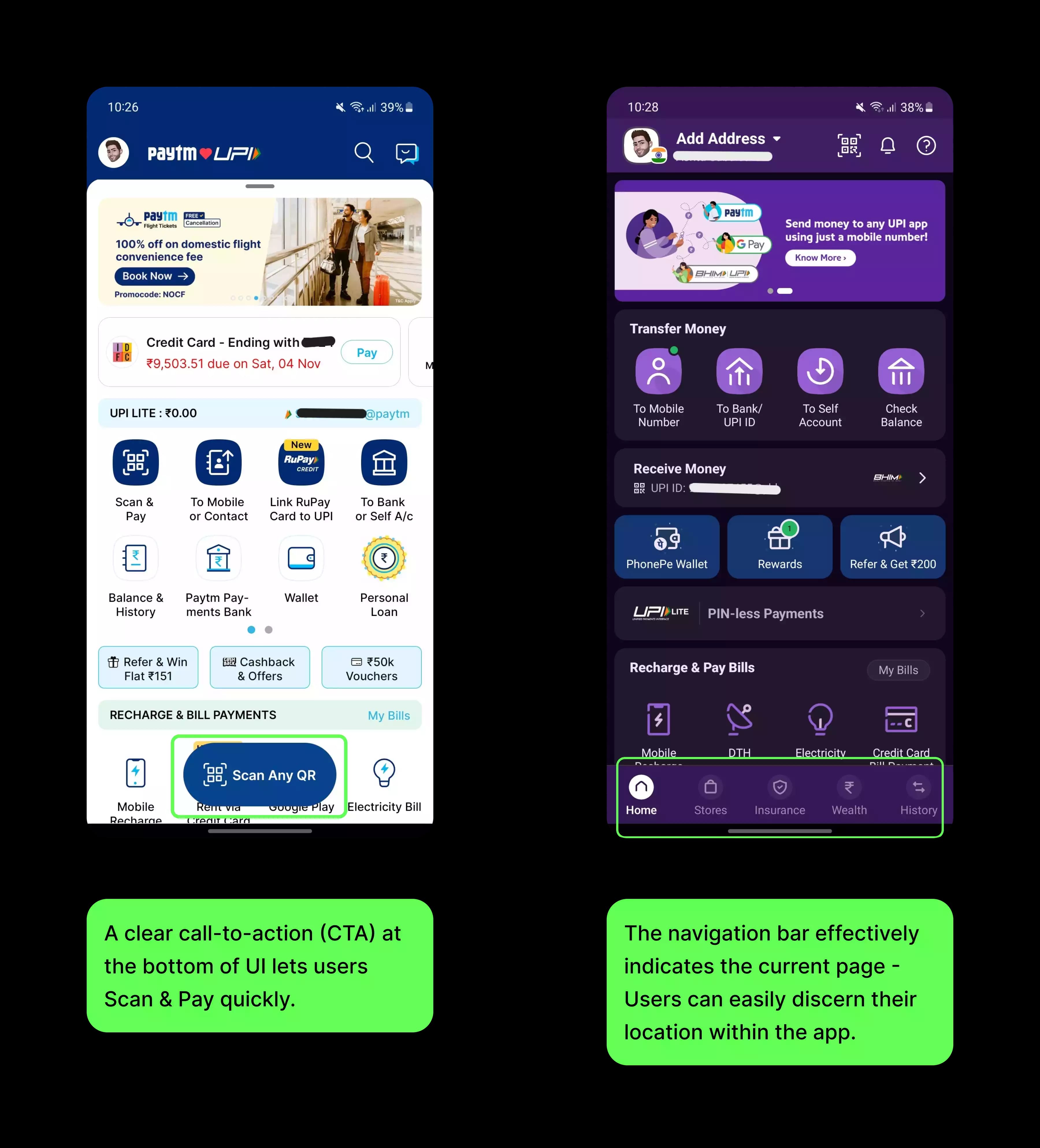 Paytm & Cred