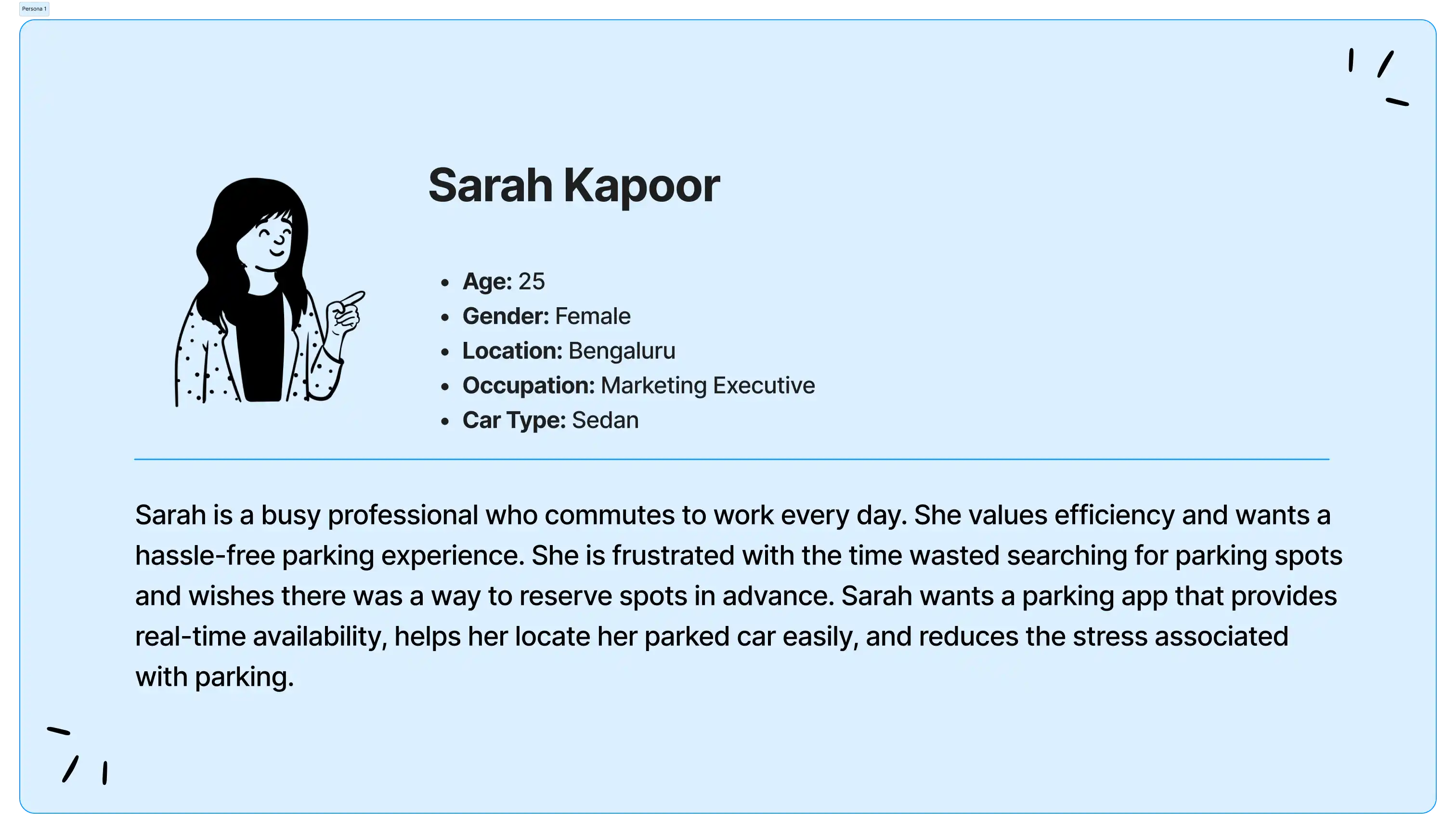 User Persona 1